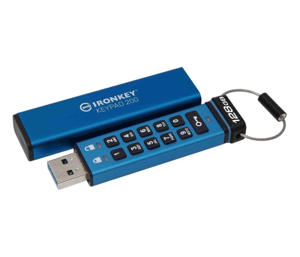 Kingston IronKey Keypad 200 FIPS 140-3 Lvl 3 AES-256